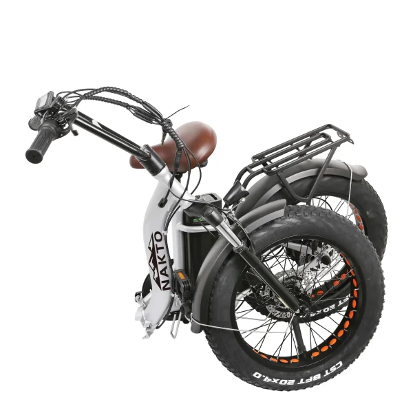 Nakto 20″ OX Folding Electric Bike 500W 48V - Image 5