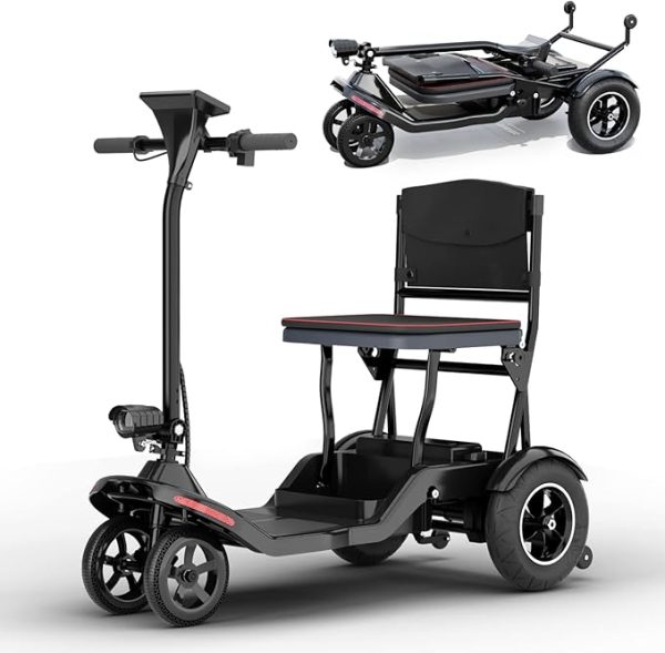 250W FOLDING 4-WHEEL MOBILITY SCOOTER