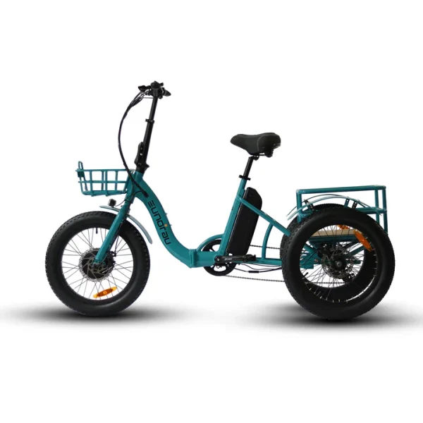 EUNORAU NEW-TRIKE Fat Tire Folding Electric Tricycle - Image 7