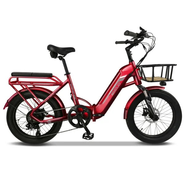 Emojo BOBCAT PRO 500W 48V Folding Step Through Electric Bike - Image 4