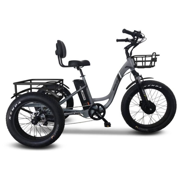 Emojo Caddy Pro 500W 48V Fat Tire Electric Tricycle - Image 2