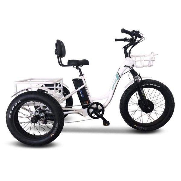 Emojo Caddy Pro 500W 48V Fat Tire Electric Tricycle - Image 5