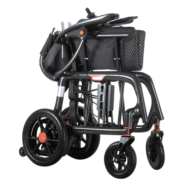 MobilityPlus+ Featherlite Carbon Edition Electric Wheelchair - Image 2