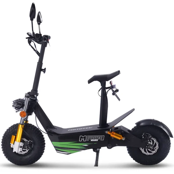 MOTOTEC MARS 60V 3500W ELECTRIC SCOOTER BLACK - Image 2