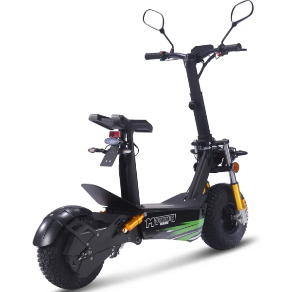 MOTOTEC MARS 60V 3500W ELECTRIC SCOOTER BLACK - Image 4