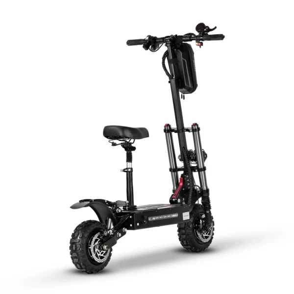 Quickwheel Explorer Dual Motor 6000W Folding 85km/h Speed 100km Range Electric Scooter - Image 2