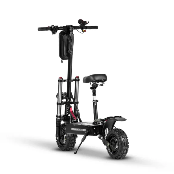 Quickwheel Explorer Dual Motor 6000W Folding 85km/h Speed 100km Range Electric Scooter - Image 3